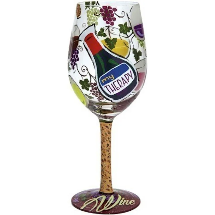 Lolita Glassware Fairy Wine Mother Weinglas LOLITA WG Meine Therapie STD mehrfarbig