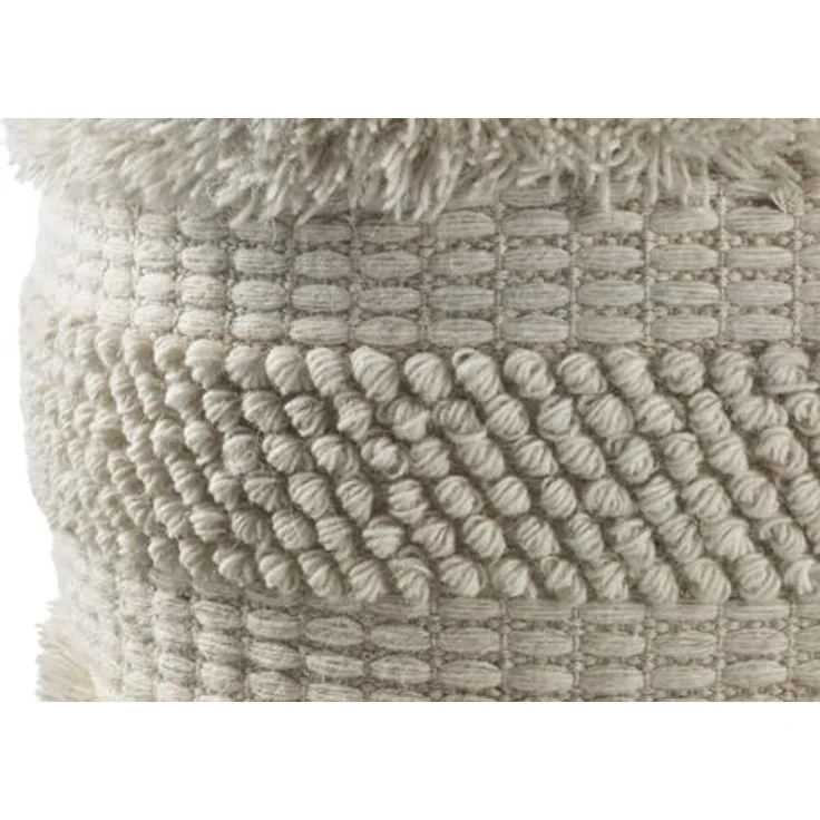 Kobolo Sitzwürfel Sitzpouf Pouf KARMA aus Baumwolle mit Muster (1 Stück) – Bild 6