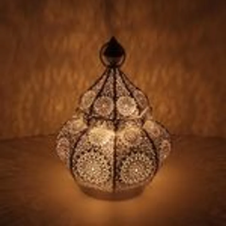 Orientalisches Windlicht Anida – Bild 2