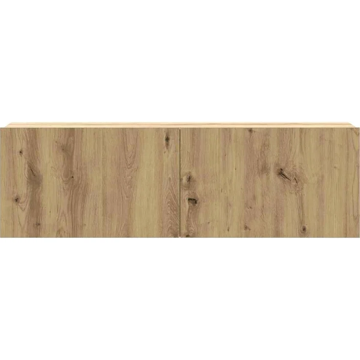 vidaXL 6-tlg. TV-Schrank-Set Wandmontage Artisan-Eiche Holzwerkstoff 3329002 – Bild 4