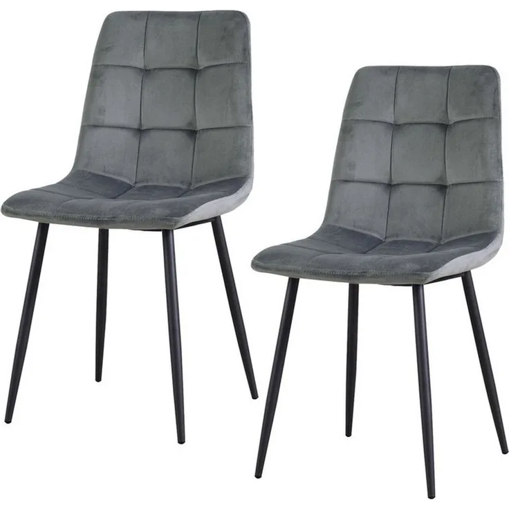 HTI-Living Esszimmerstuhl Stuhl Mesa Velvet 2er-Set (Set, 2 St), Esszimmerstuhl Samt