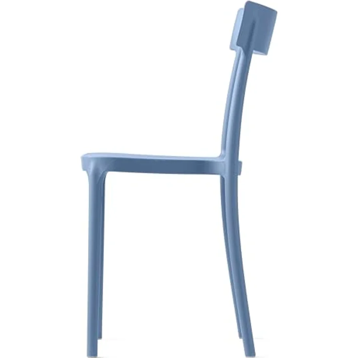 Connubia, 2 Stühle Argo, Polypropylen, Sky Blue, matt – Bild 4