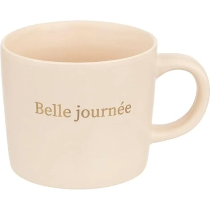 Secret de Gourmet Becher Kaffeetassen BELLE auf Holzständer, 200 ml, Porzellan – Bild 5