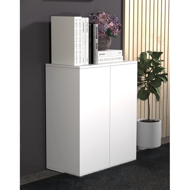 VCM Kommode & Sideboard Dalosa 918319 Weiß H. 73 x B. 60 x T. 32 cm – Bild 4