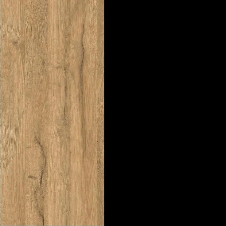 Germania Schreibtisch 7908-582, in Grandson-Eiche-Nb./Schwarz, EL. höhenverstellb, 160 x 120 x 80 cm (BxHxT) – Bild 3