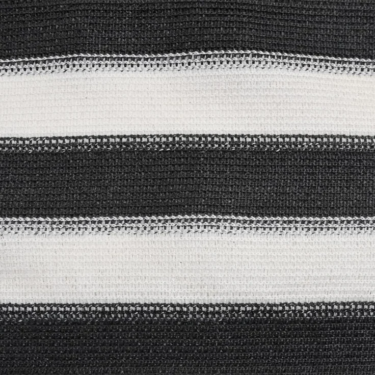 vidaXL Zaunblende Anthrazit und Weiß 3,6x10 m HDPE 75 g/m² 4003668 – Bild 5