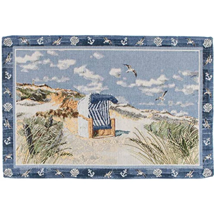sander table + home Platzset Tischset Beach Chair 32 x 48 cm – Bild 2