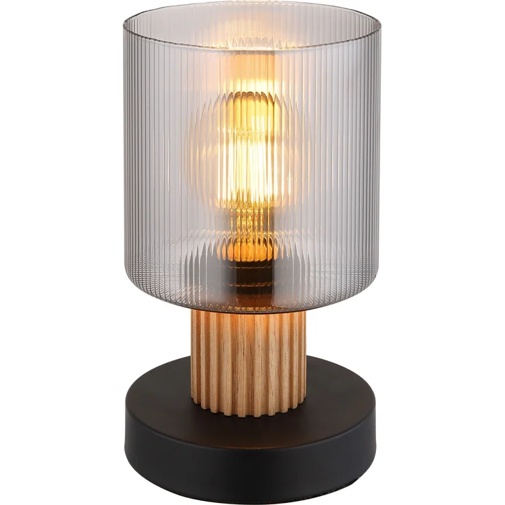 GLOBO Lighting Tischleuchte SMOKY DH 12x21 cm bunt Tischlampe Klemmleuchte Schreibtischleuchte Schreibtischlampe – Bild 1