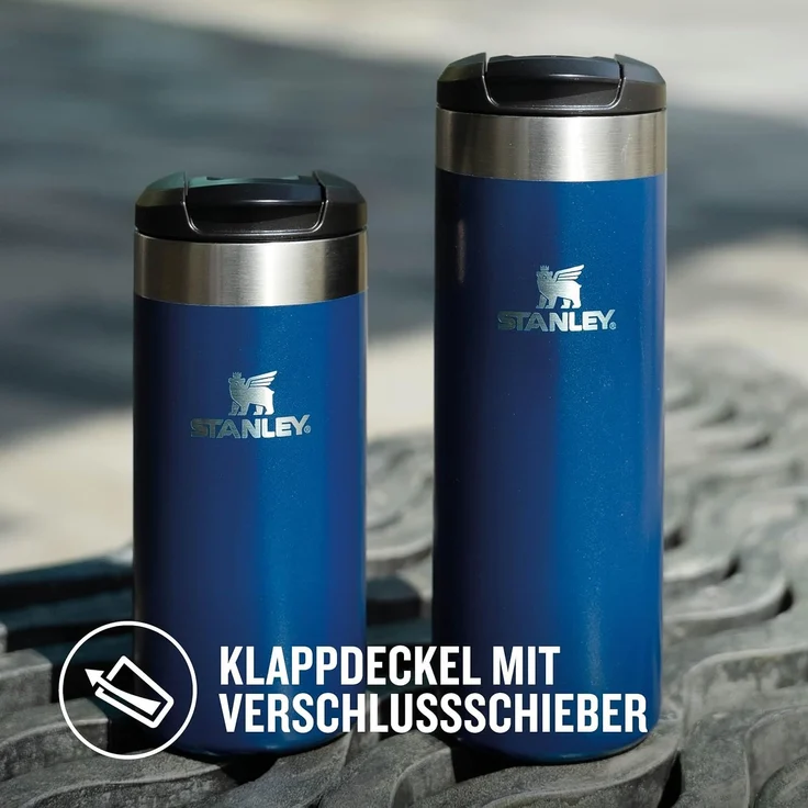 Stanley Isolierbecher The Aerolight Transit Mug 0,47l Royal Blue Metallic – Bild 7
