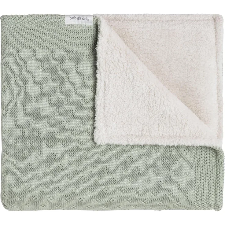 Baby's Only Teddy Mood Babydecke - Laurel Green Gr