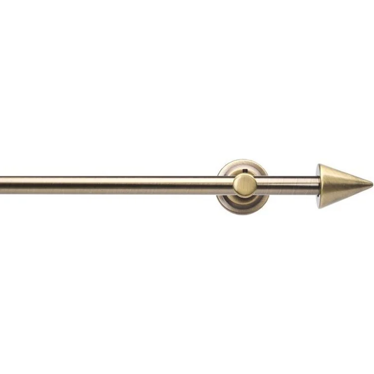 Liedeco Gardinenstange, Ø 12 mm, 1-läufig, Fixmaß, verschraubt, Metall – Bild 3