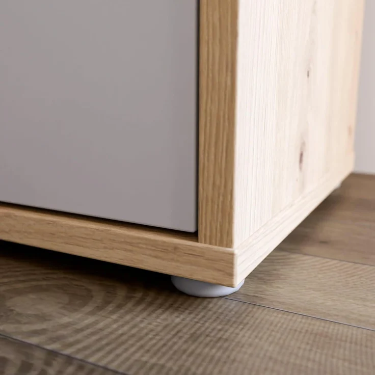 Mehrzweckschrank Schrank Alice Springs in Eiche und Secret Grey – Bild 9