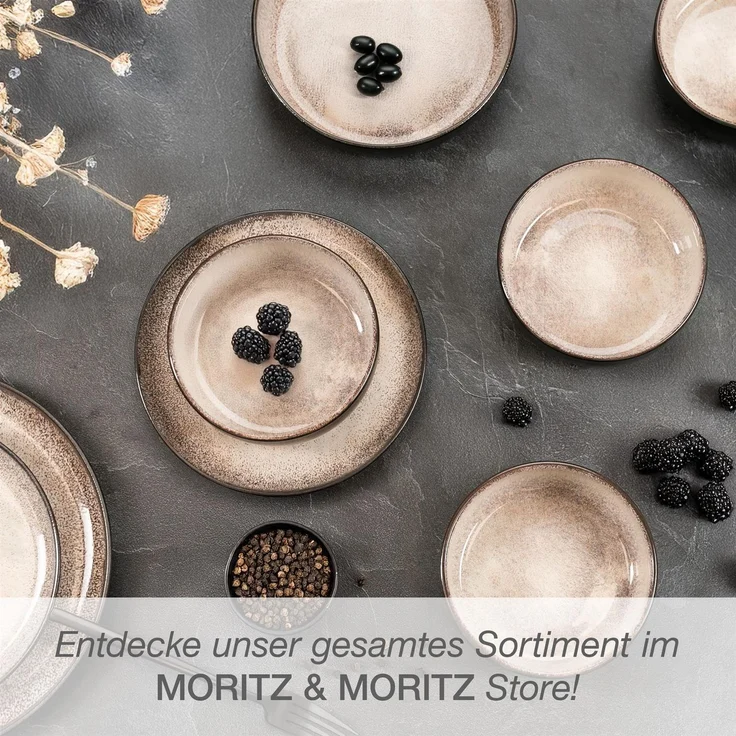 Moritz & Moritz VIDA 24tlg Geschirrset Beige – Bild 8