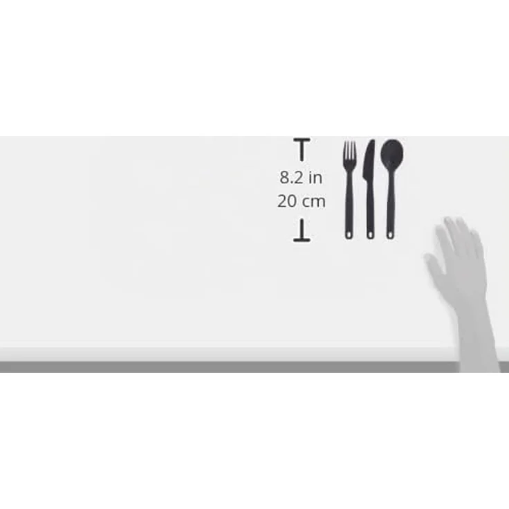 Sea to Summit Camp Cutlery Set charcoal – Bild 3