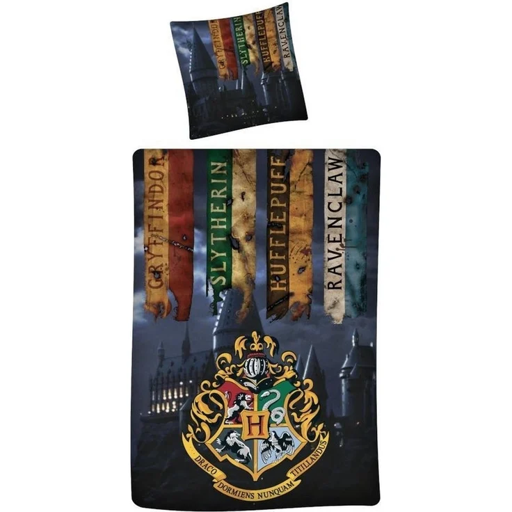 Harry Potter Bettwäsche Harry Potter Bettwäsche "neun 3/4" 140x200 cm, 100% Baumwolle, 2 teilig – Bild 3