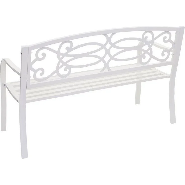MCW Gartenbank MCW-F44, für den Innen- und Außenbereich, 2 Sitzplätze, Armlehne, Bodenschoner – Bild 3