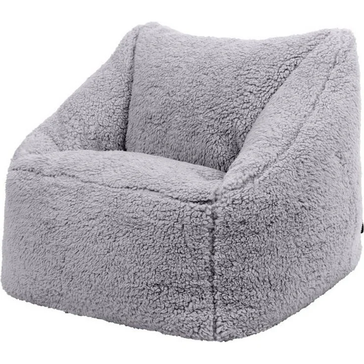 icon Sitzsack Sitzsack Flauschig für Kinder „Teddybär“, 55x44cm, Made in Germany, für Kinderzimmer – Bild 4
