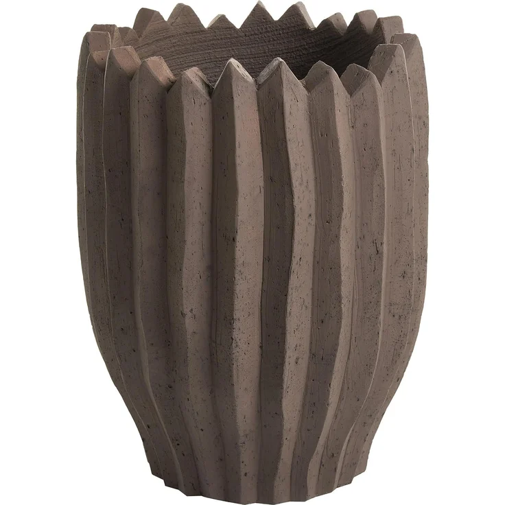 Blumenkübel ATTERSEE 33 cm Dunkelbraun – Bild 1