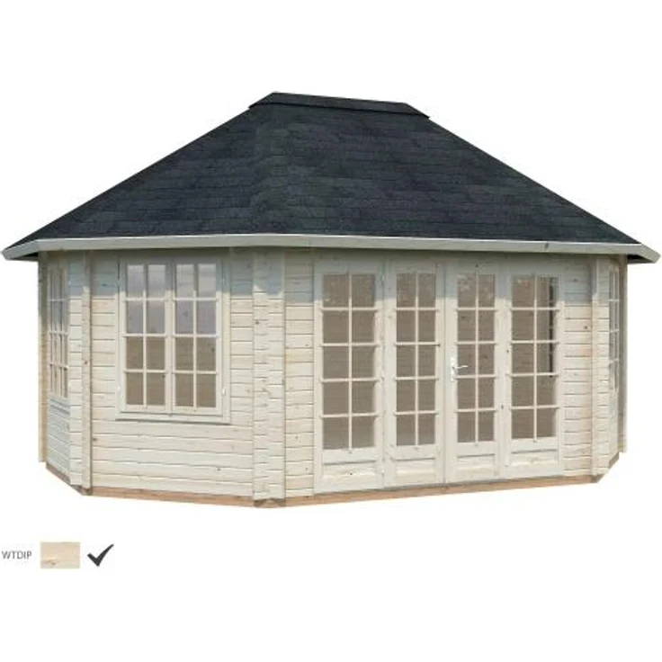 Palmako Pavillon Hanna 20,3 m² : Naturbelassen – Bild 8
