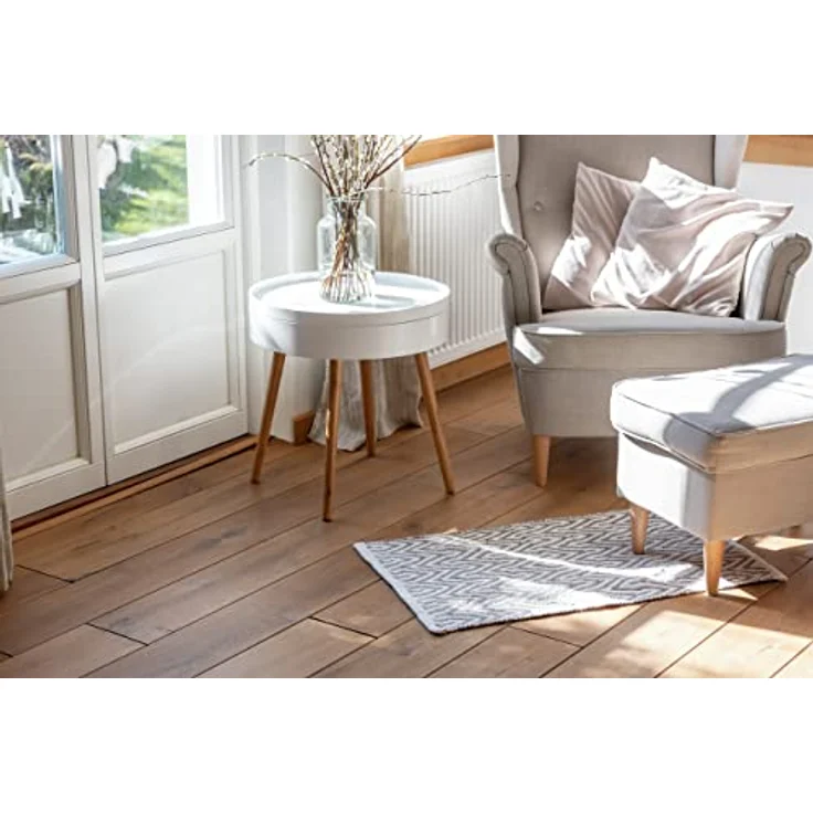 WENKO Badematte Altai, nachhaltiger Badteppich aus 100% Polyester, 50 x 80 cm, Ethno-Style in erdigen Farbtönen – Bild 8