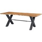 Esstisch Akazie 240x100x76 natur lackiert IRON LABEL #128