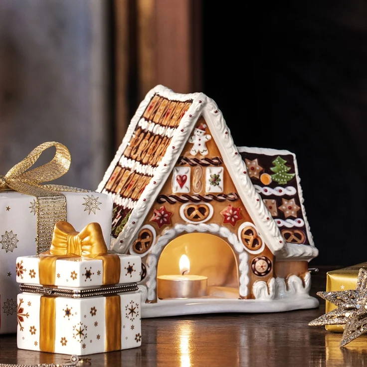 Villeroy & Boch Christmas Toys Lebkuchenhaus mit Spieluhr – Bild 3
