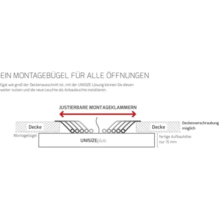 DOTLUX 4446-0FW120 LED-Downlight UNISIZEplus 12W COLORselect – Bild 5