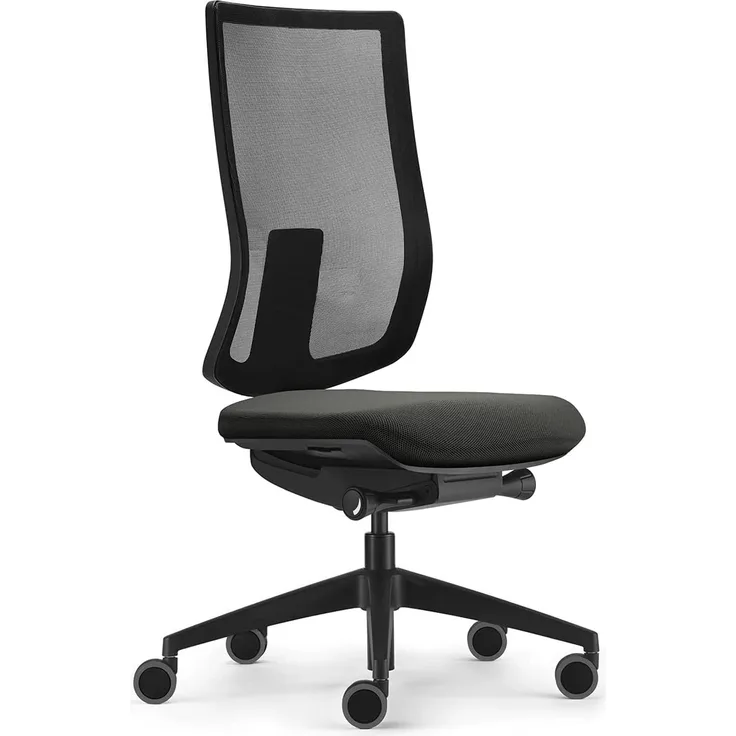 Sedus se:do Pro Light, Drehstuhl, Netzmembran Anthrazit, Schiebesitz, Rückenlehne verstellbar, Höhenverstellbar 40-52cm, bis 130kg Belastbar, 23° Öffnungswinkel