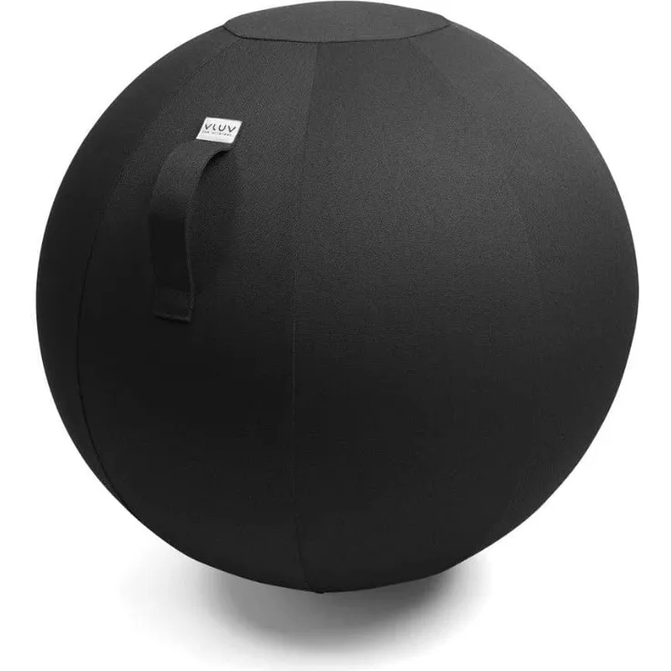 Vluv Leiv Stoff-Sitzball Durchmesser 60-65 cm schwarz