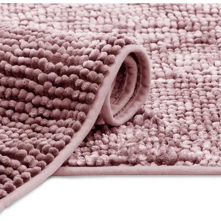 AmeliaHome Badematte Badematte Badteppich Badvorleger Duschvorleger Badezimmer rutschfest, rutschhemmend, Polyester, Rechteck – Bild 3