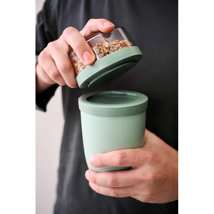 Mepal Ellipse Lunchpot XL 750 ml + 300 ml - Nordic Blue – Bild 7