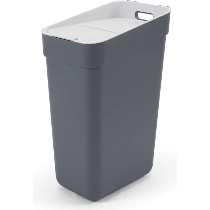 Curver 'Ready To Collect' Mülleimer, Kunststoff, Dunkelgrau, 30 Liter – Bild 1