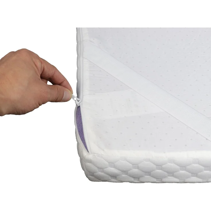 Topper SOFT 90x200cm, Memory Foam Matratzentopper, waschbarer Bezug, geeignet für Federkern & Schaumstoff Matratzen, H2, Matratzenauflage Höhe 5cm – Bild 9