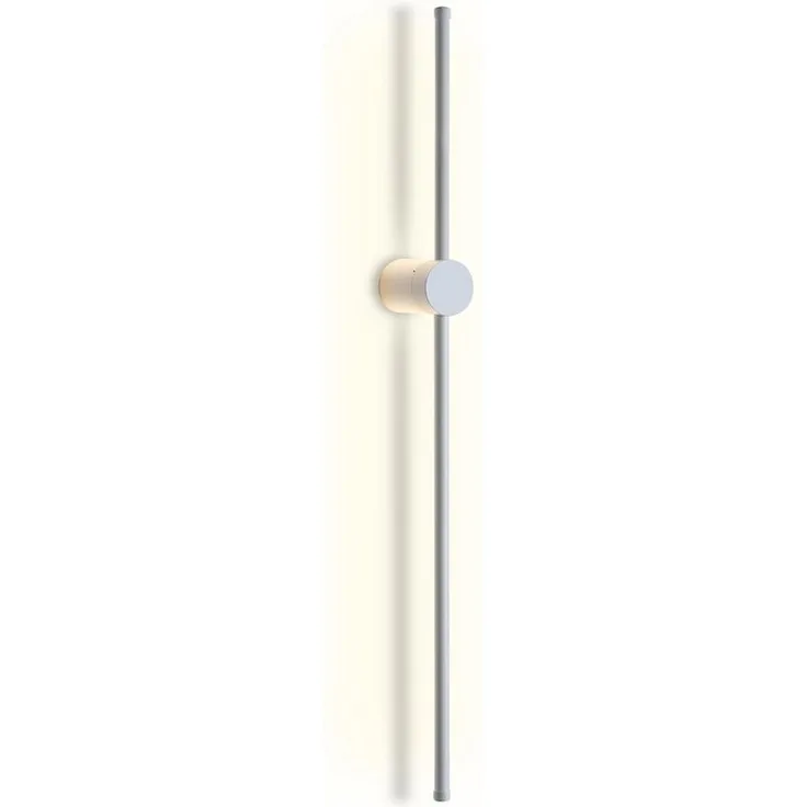 Nettlife LED Wandleuchte Innen Weiß 60/100CM Treppenhauslampe Modern Warmweiß 3000K, Schwenkbar, LED fest integriert, Warmweiß, Bettlampe Wandbeleuchtung für Flur Treppenhaus Schlafzimmer Wohnzimmer