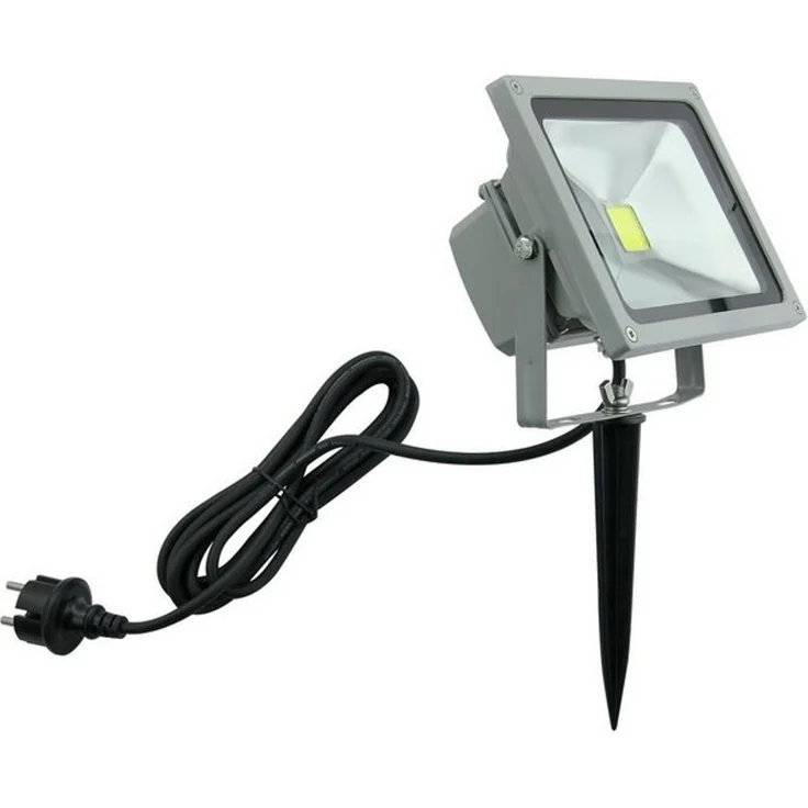 TRANGO LED Gartenstrahler, 3086 *SAVETY* LED Außenstrahler IP65 20 Watt, Teichstrahler, Außenstrahler, Fluter, Flutlicht 6000K Tageslichtweiß (kaltweiß) Außenwandstrahler, Wegbeleuchtung, Tageslichtweiß, Strahler, Außenleuchte, Wandlampe – Bild 3