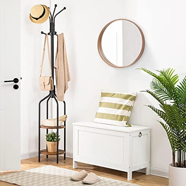 HOOBRO Truhen, Sitzbank mit Stauraum, Spielzeugtruhe mit Deckel, Schuhbank, Sitztruhe, Aufbewahrungstruhe, Robust, Sicherheitsscharniere, Schlafzimmer, Wohnzimmer, 75 cm, Weiß EWT75CW01G1 – Bild 5