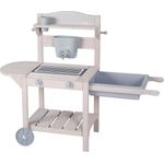 roba Spiel- und Matschküche 'BBQ' - HxBxT: ca. 89 x 114 x 37 cm - Grau