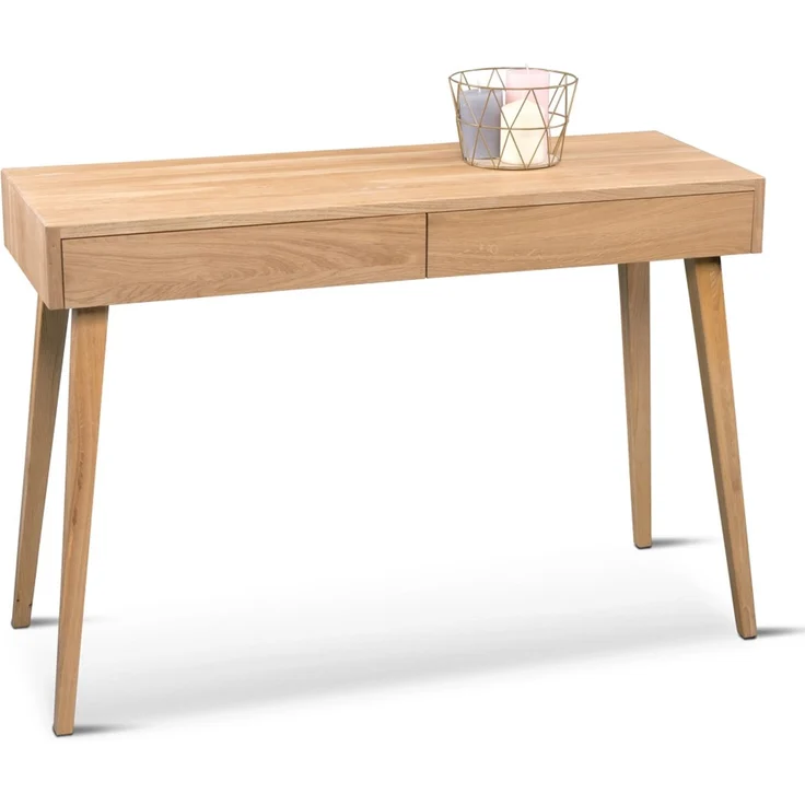 Schreibtisch Wildeiche Bürotisch Konsole Schminktisch – Bild 7