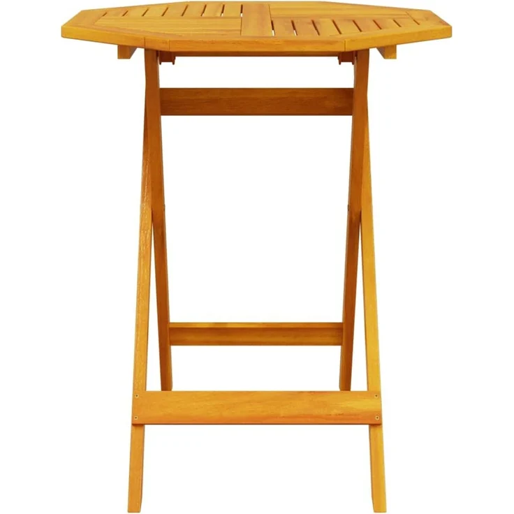 vidaXL Klapp Bistro Set 3 stk. Braun Massivholz Akazie 3375698 – Bild 10