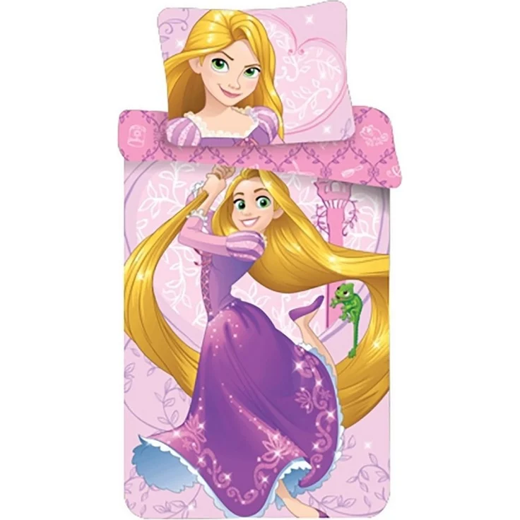 Disney Kinderbettwäsche Rapunzel, Renforcé, 2 teilig – Bild 1