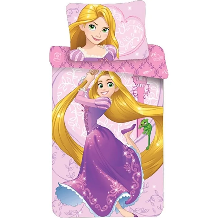 Disney Kinderbettwäsche Rapunzel, Renforcé, 2 teilig