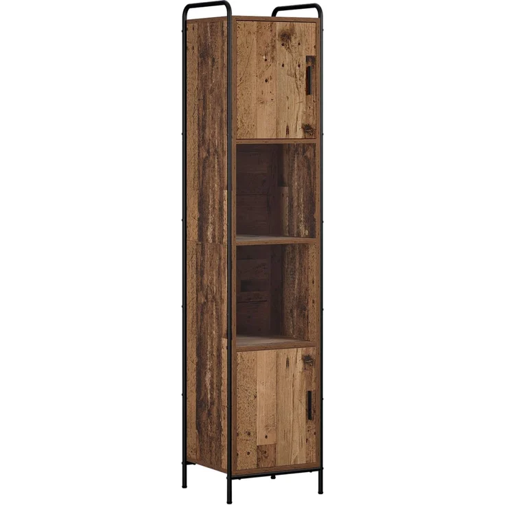 vidaXL Badezimmerschrank-Set 4 stk. Altholz 40 x 36 x 181 cm 3444595 – Bild 6