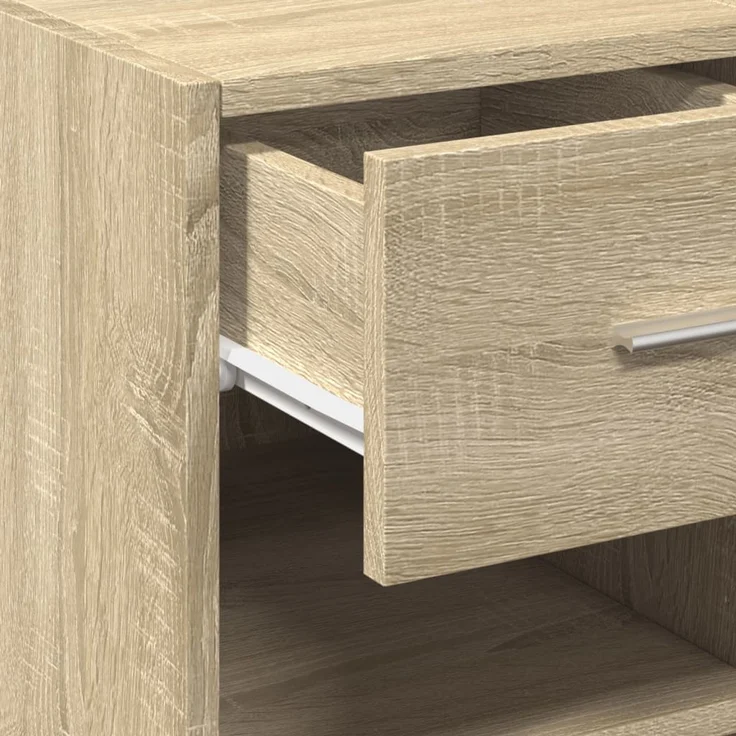 vidaXL Sideboard Sonoma-Eiche 50x42,5x93 cm Holzwerkstoff 846329 – Bild 8