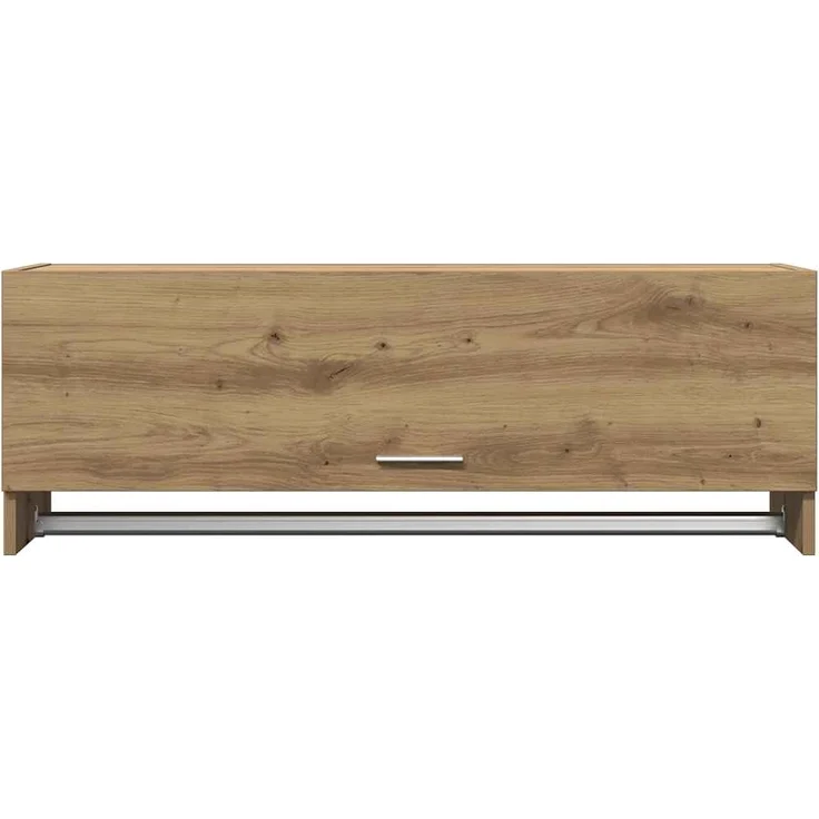 vidaXL Kleiderschrank Artisan-Eiche 100x32,5x35 cm Holzwerkstoff 856617 – Bild 3