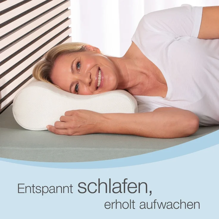 Bestschlaf-Nackenstützkissen »Premium«, 60x35 cm, 2er-Set – Bild 2