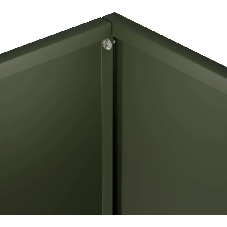 vidaXL Garten-Pflanzgefäß Olivgrün 50 x 20 x 40 cm Kaltgewalzter Stahl 8005448 – Bild 5
