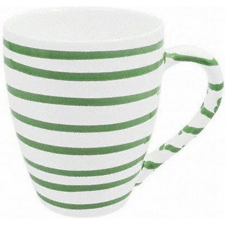 Gmundner Keramik Becher Grüngeflammt Ostergeschirr, Keramik, 0,3 L / h: 10,5 cm