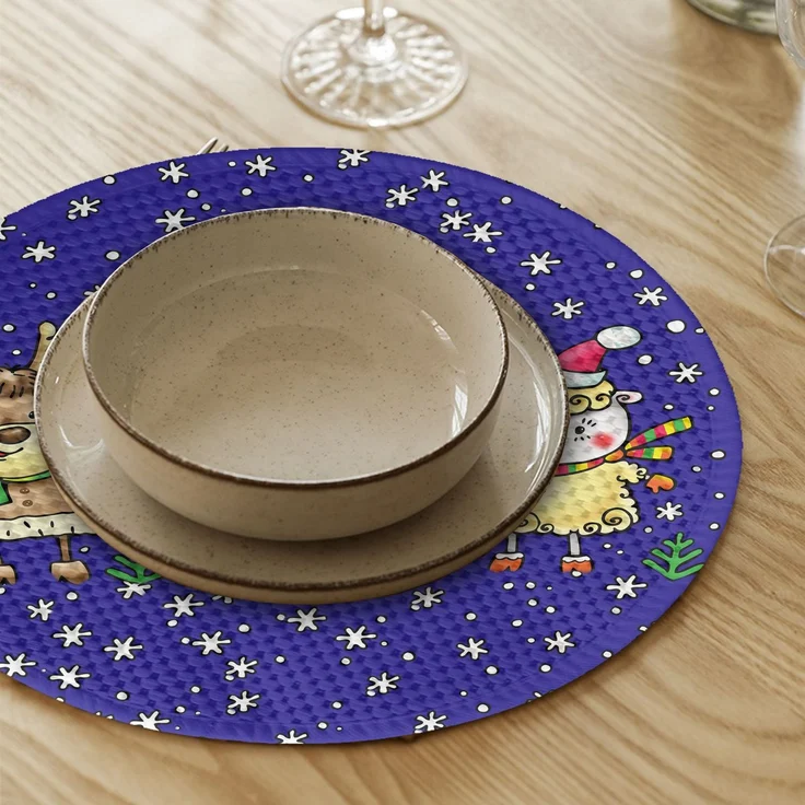 Hermia Concept '2719Supla' Tischset, Mehrfarbig, Ø 37 cm – Bild 2
