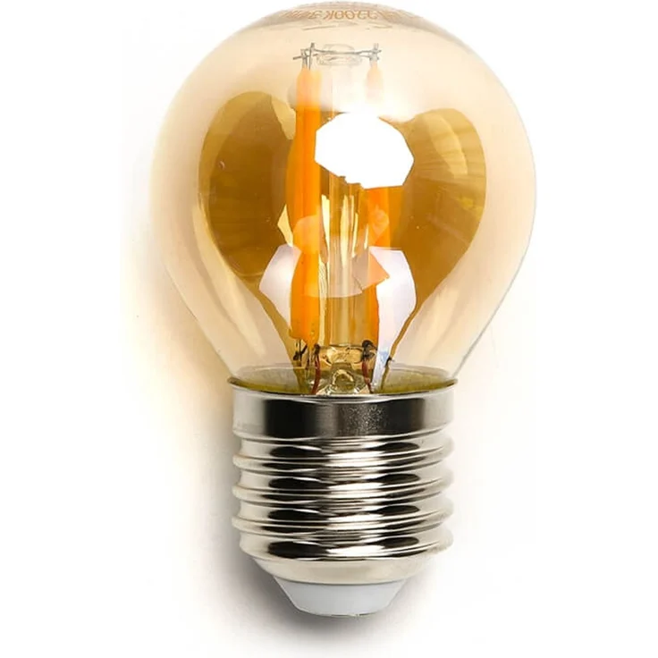 6 W Filament E27 G45 Mini LED Leuchtmittel 2200K Warmweiß – Bild 1