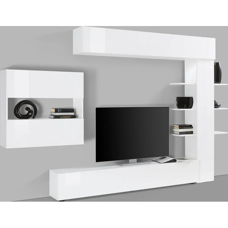 INOSIGN Wohnwand Sorano, (Set, 4-St), mit Hängeschrank – Bild 2